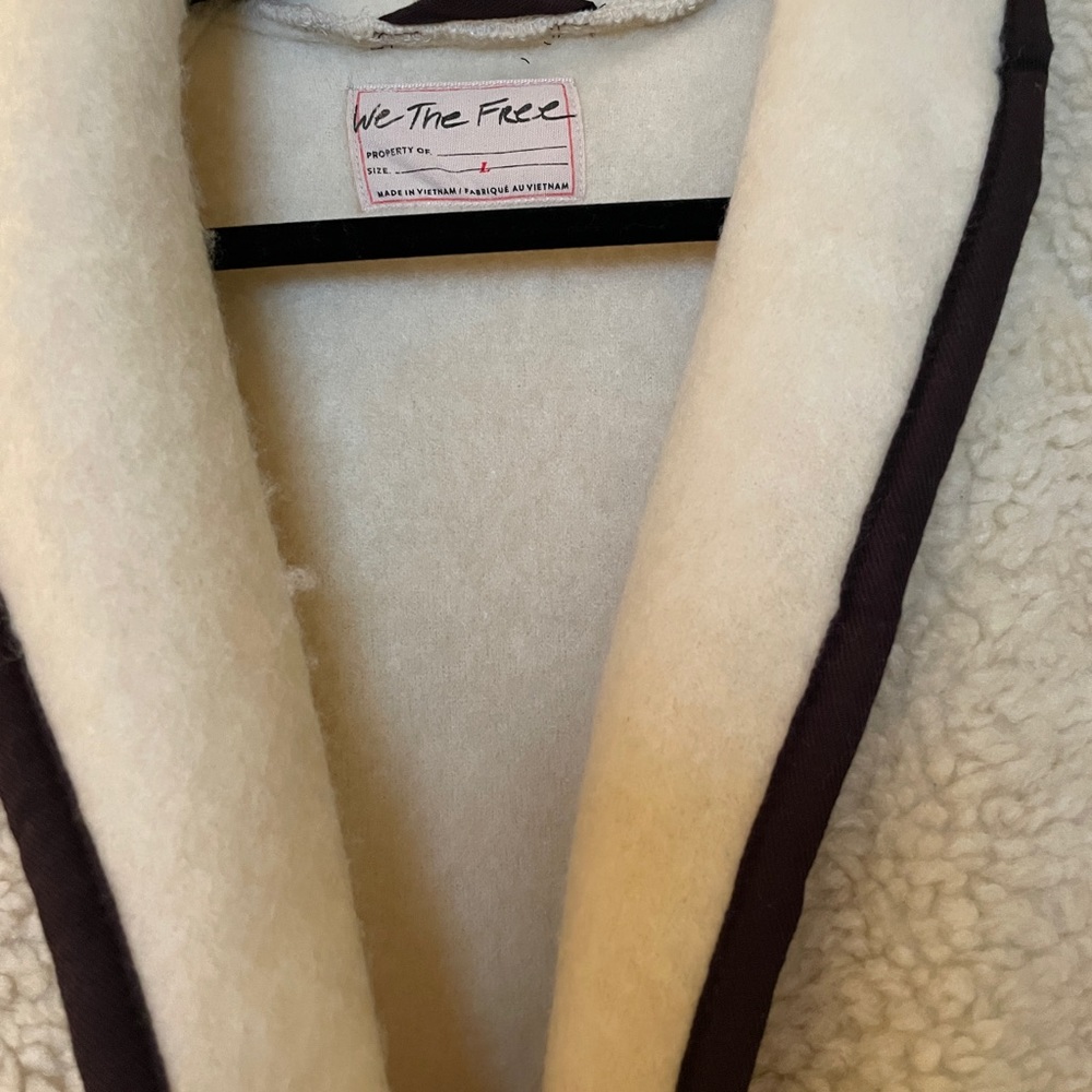Free People Sherpa coat